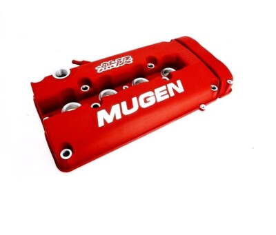 Red MUGEN Valve Cover for Honda B16 B17 B18 B18C DOHC VTEC Engine