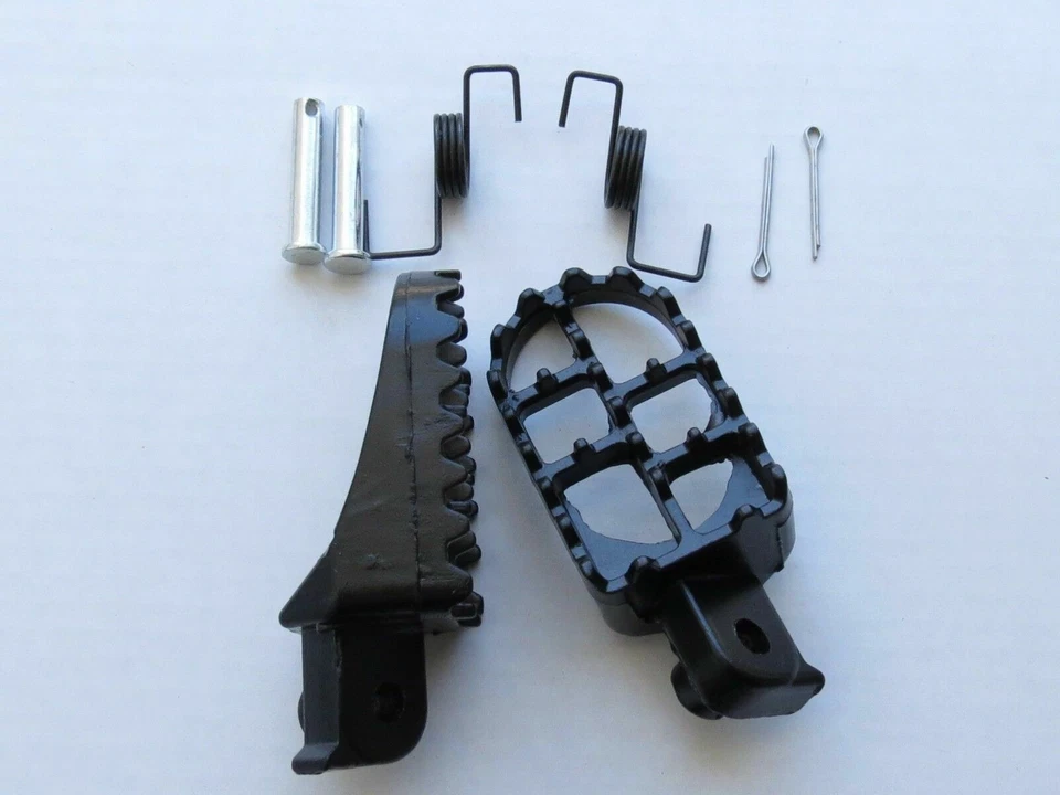 Clavijas para moto de cross Honda CRF50F CRF70F CRF80F CRF100F CRF150F (Negro) Foto 3 de 4