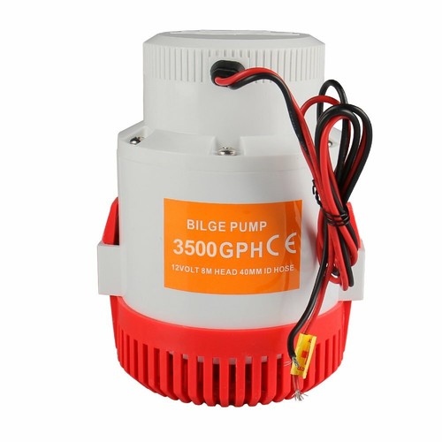 Super 3000 GPH 12V Electric Marine Yacht Boat Water Pump Submersible