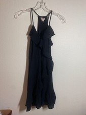 Mossimo Dress Party Travel Casual Boho Y2K Lightweight Summer Black Size Small