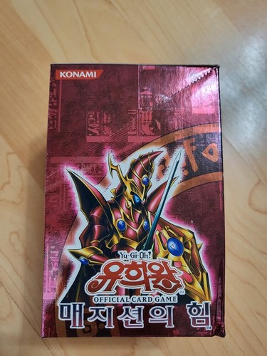 KONAMI Yu-Gi-Oh! Tarjeta Magician's Force Booster Box versión coreana - Imagen 4 de 5