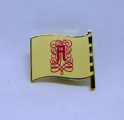 Asbach Uralt Weinbrand - Pin / Werbepin - 22x24mm - NEU