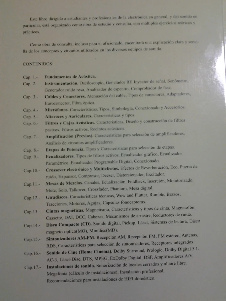 Equipos de sonido. LIBRO NUEVO. Editorial Ciencia 3. - Imagen 2 de 2