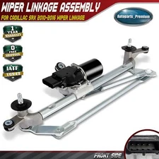Front Wiper Linkage & Motor Assembly for Cadillac SRX 2010-2016 Sport Utility
