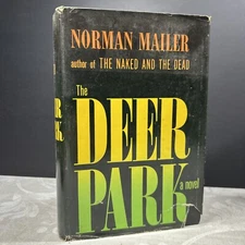 1st Ed The Deer Park Norman Mailer 1955 Hollywood 1950's Motion Pictures Studios