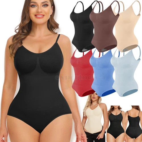 Bauchkontrolle Bodysuit Slip Sculpting Shaper Tank Top Bodys Snatched Waist - Bild 1 von 66