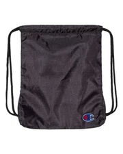 Champion - Drawstring Carry Sack Bag - Heather Black