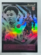2020-21 Panini-Illusions Holo Foil Refractor #181 - Devon Dotson - Chicago Bulls