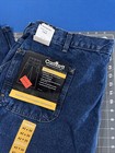 Carhartt Double Front Logger Dungaree Men’s 42x30 Cotton Denim Blue Jeans - New