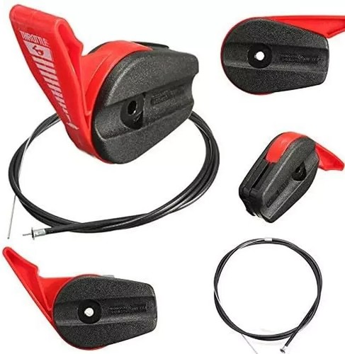 65" Lawn Mower Throttle Cable Universal Kit with Control Switch - Picture 4 of 5