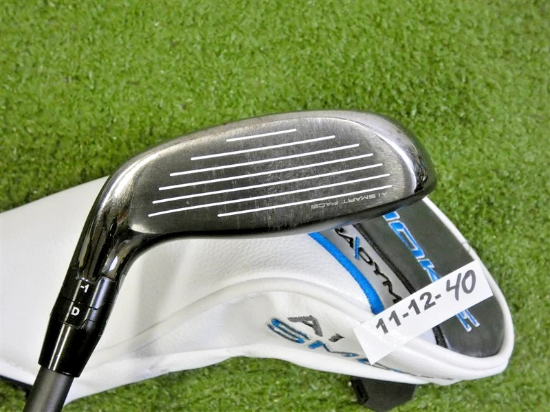 Callaway Paradym Ai Smoke HL 33* 8 Hybrid SteelFiber Reserve i80 Regular HC Mid - Image 2 of 4