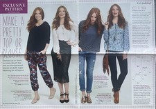 PRIMA SEWING PATTERN - SIMPLE SLOUCH TOP OR PEASANT BLOUSE TO FIT SIZES 10 - 20