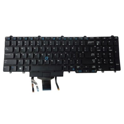 Backlit Keyboard w/ Pointer & Buttons For Dell Precision 3510 3520 3530