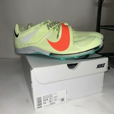 Nike Air Zoom LJ Elite Long Jump Spikes Volt Green CT0079-700 Men  s 12.5 NEW