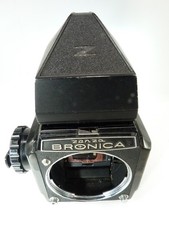 VINTAGE Late Model Zenza Bronica S2A F. Cam. BODY only and PRISM,FILM back.READ