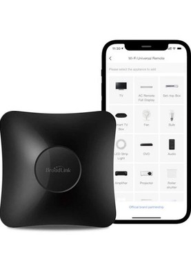 BroadLink RM4 Pro Smart IR RF Universal Remote Hub WiFi Alexa Google Home IFTTT