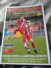 Frome Town v Larkhall Athletic 2025/26