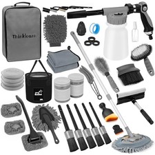 Car Detailing Kit with Foam Gun, Car Wash Mop for Deep Cleaning
