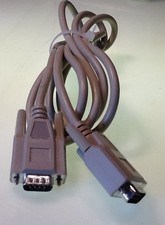 Desktop Computer 5 Foot 6 Ft Serial Cable - DB9 Male to DB9 Male Cable Cord