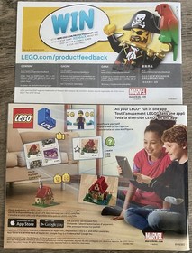 Lego Ayesha's Revenge 76080 Marvel Super Heroes Instructions Only no Minifigures