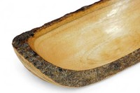 Mangoholz Schale Klein 20 Cm Rinde Ablageschale SchlüSselschale Thailand Deko