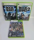 Rock Band Trilogy Bundle for Xbox 360 - Rock Band 1, 2, and 3 Tested Works