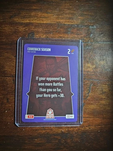 2025 Bo Jackson Battle Arena Alpha Update SSP Play Card #PL-6 Saving Bullets