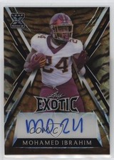 2023 Leaf Exotic Tiger Kaleidoscope 5/7 Mohamed Ibrahim #BA-MI1 Auto 0u66