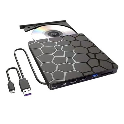 External CD/DVD Drive Player  USB 3.0 CD/DVD-ROM +/-RW CD Burner for6339