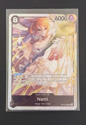 Nami OP15-086 SR Adventure on KAMI's Island ONE PIECE Card nm