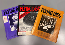 1980 Flying Disc Magazines (Full Set)  Disc Golf  Frisbee Innova Discraft Used