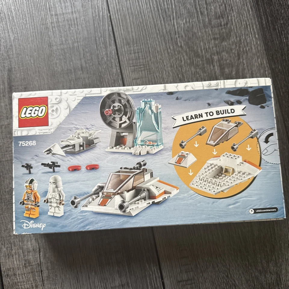 Lego Star Wars SEALED SET 75268 Snowspeeder 92pcs Disney Snowtrooper - Image 2 of 4