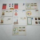 Job Lot Over 50 First Day Covers Isle Of Man 1973-78 incl Last Day of UK Service