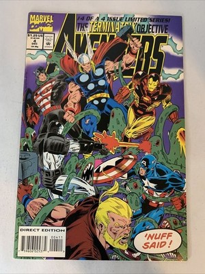 Avengers The Terminatrix Objective #4 1993 Marvel Limited Series Finale NM