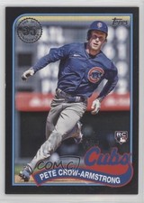 2024 Series 2 1989 Topps Baseball Black 229/299 Pete Crow-Armstrong #89B2-5 1i4u