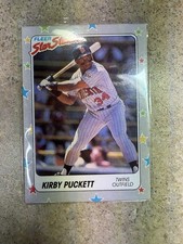 1988 Fleer Star Stickers - Kirby Puckett #45