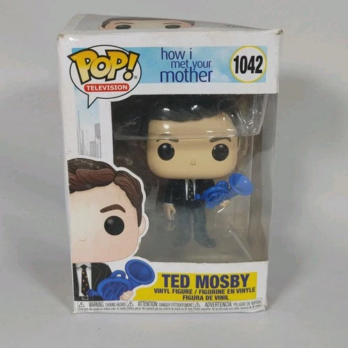 Funko Pop! Vinyl: Ted Mosby #1042 Television Figure. New In Damaged Box