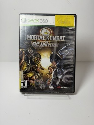 Mortal Kombat vs DC Universe (Xbox 360) Case & Disc TESTED