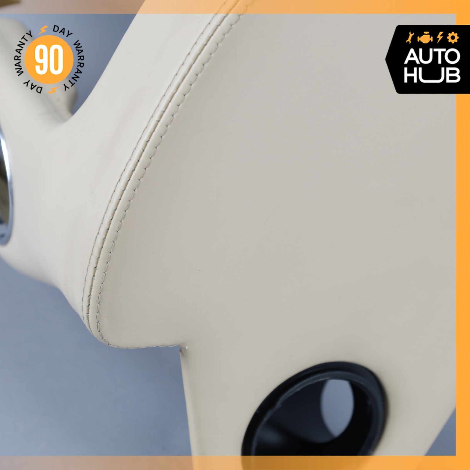 99-02 Rolls Royce Seraph / Arnage Left Side Outer Dashboard Trim Panel Beige OEM