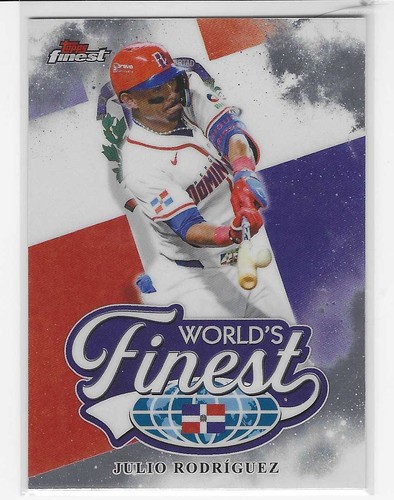 2026 Topps Finest Julio Rodriguez Base (RAW)