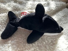 TY SPLASH THE WHALE Beanie Baby, RETIRED, MWMT,COLLECTOR QUALITY, BRAND NEW COND