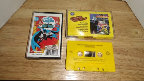 Vintage Cassettes Lot The Untold Legend Of Batman Ninja Turtles And Dick Tracy - Picture 2 of 15