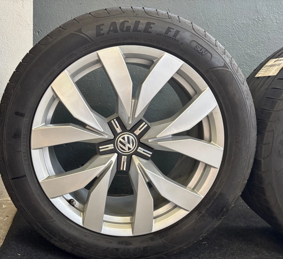 Original VW Touareg III CR7 Montero 20 Zoll Alufelgen 760601025C RDK Sommerräder - Bild 3 von 4