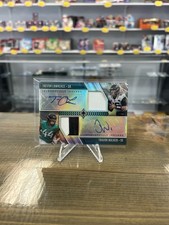 2022 Panini Phoenix 2/10 Dual Patch Autographs Trevor Lawrence, Travon Walker