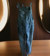 Free People Women s Blue Denim Overall Jumpsu...