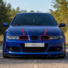 SEAT Leon 1M Cupra FR MK1 Front Grille Pair Black Honeycomb Left & Right