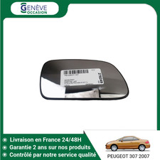 Glace de rétroviseur Peugeot 307