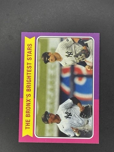 2024 Topps Heritage High Number - Combo Cards Aaron Judge, Juan Soto #CC-2