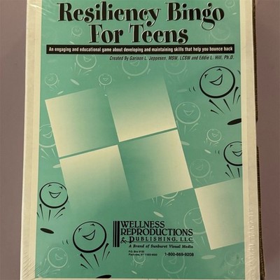 Resiliency Bingo for Teens Emotional & Coping Skills Educational Game Counselors