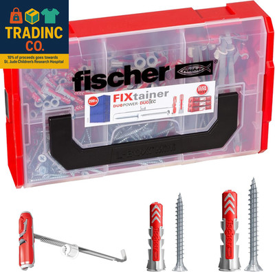 Fixtainer Duopower/Duotec + Screws (200Pcs) Power and Smart Box Set, Universal T
